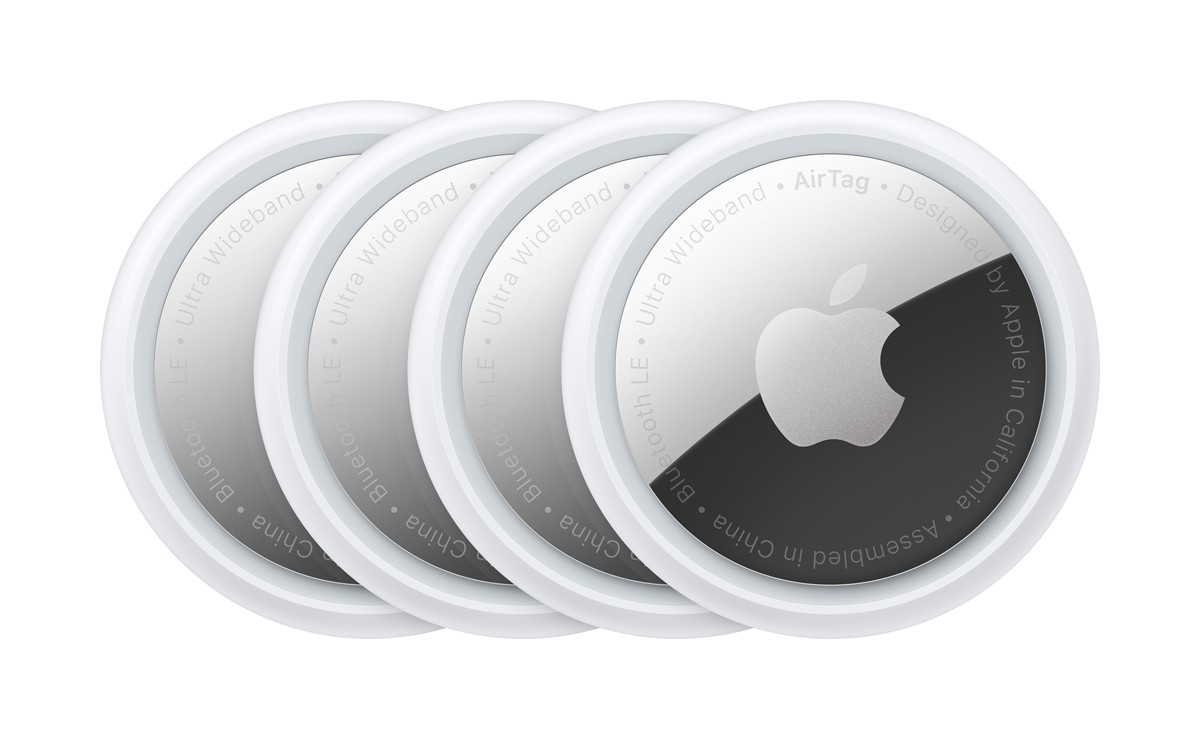 APPLE Tracker bluetooth Airtag Pack de 4  AIRTAG-MX542ZM