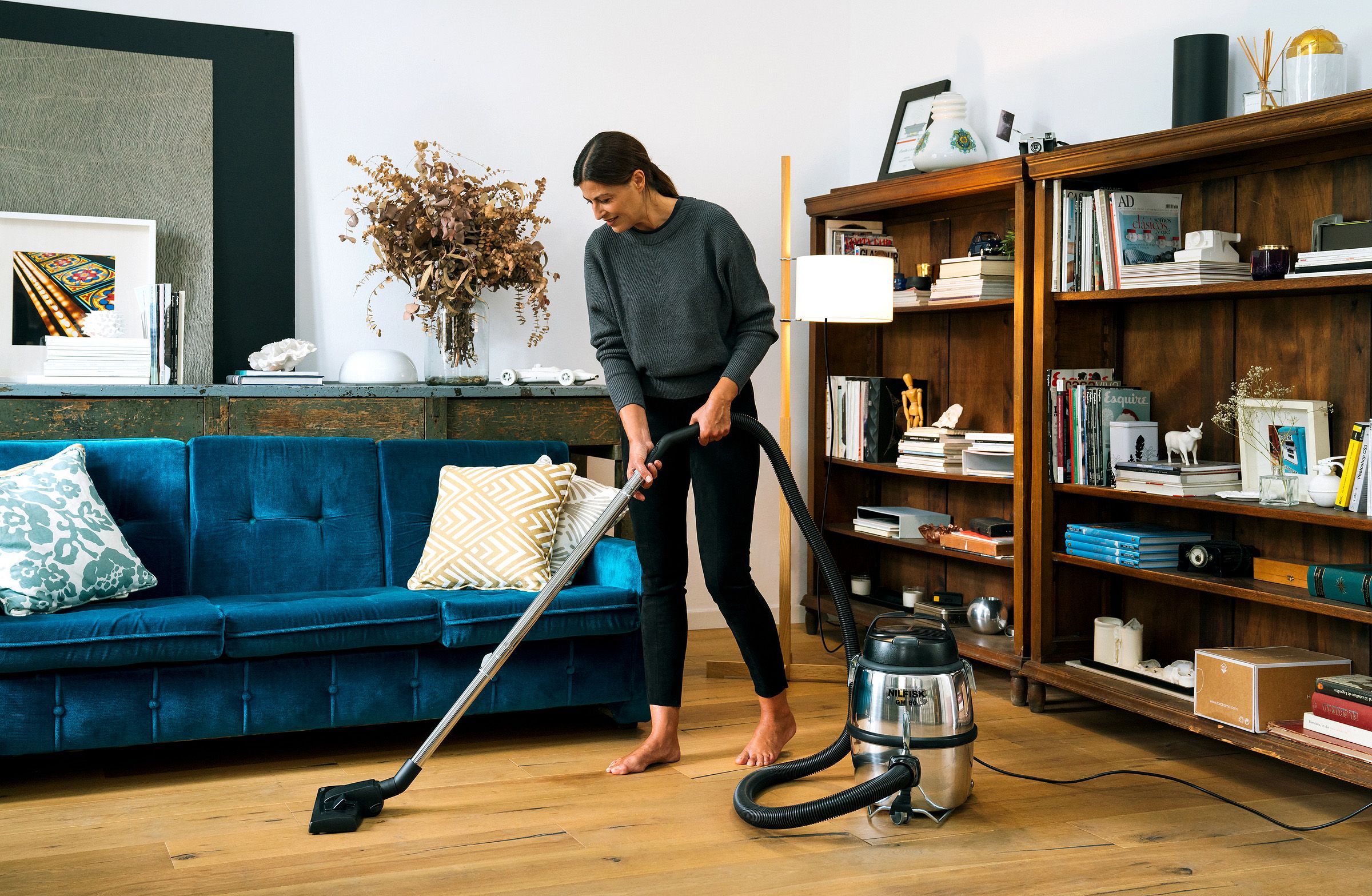 Aspirateur eau et poussière NILFISK 780W Gris - GM80C1