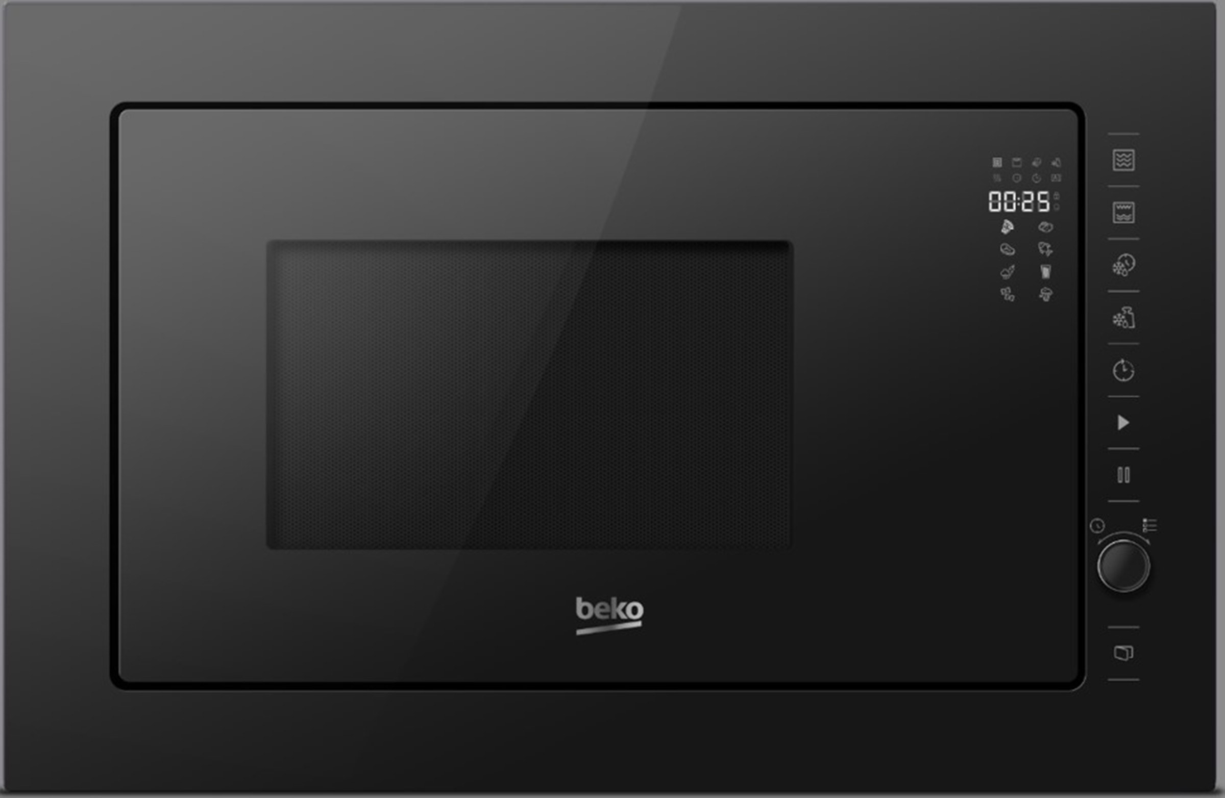 Micro ondes Grill Encastrable BEKO 900W 25L Inox BMGB25333BG