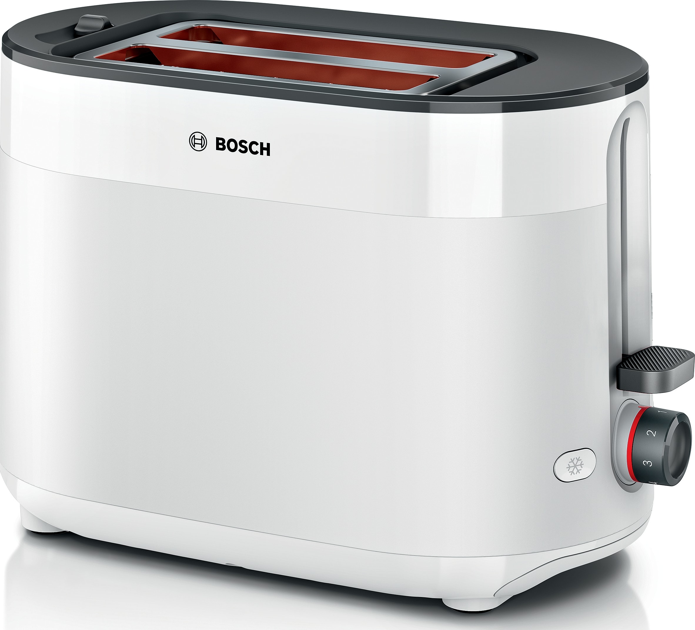 Grille pain BOSCH 2 fentes 950W Blanc TAT2M121