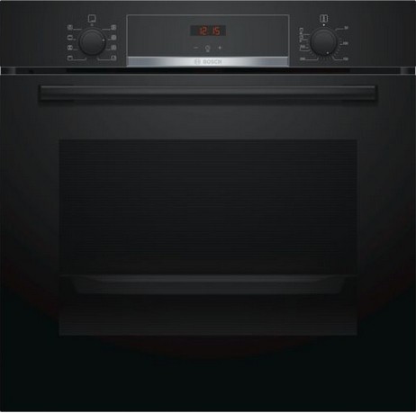 Four encastrable EcoClean BOSCH Serie 4 air pulsé 3D+ 71L Noir - HBA553BA0