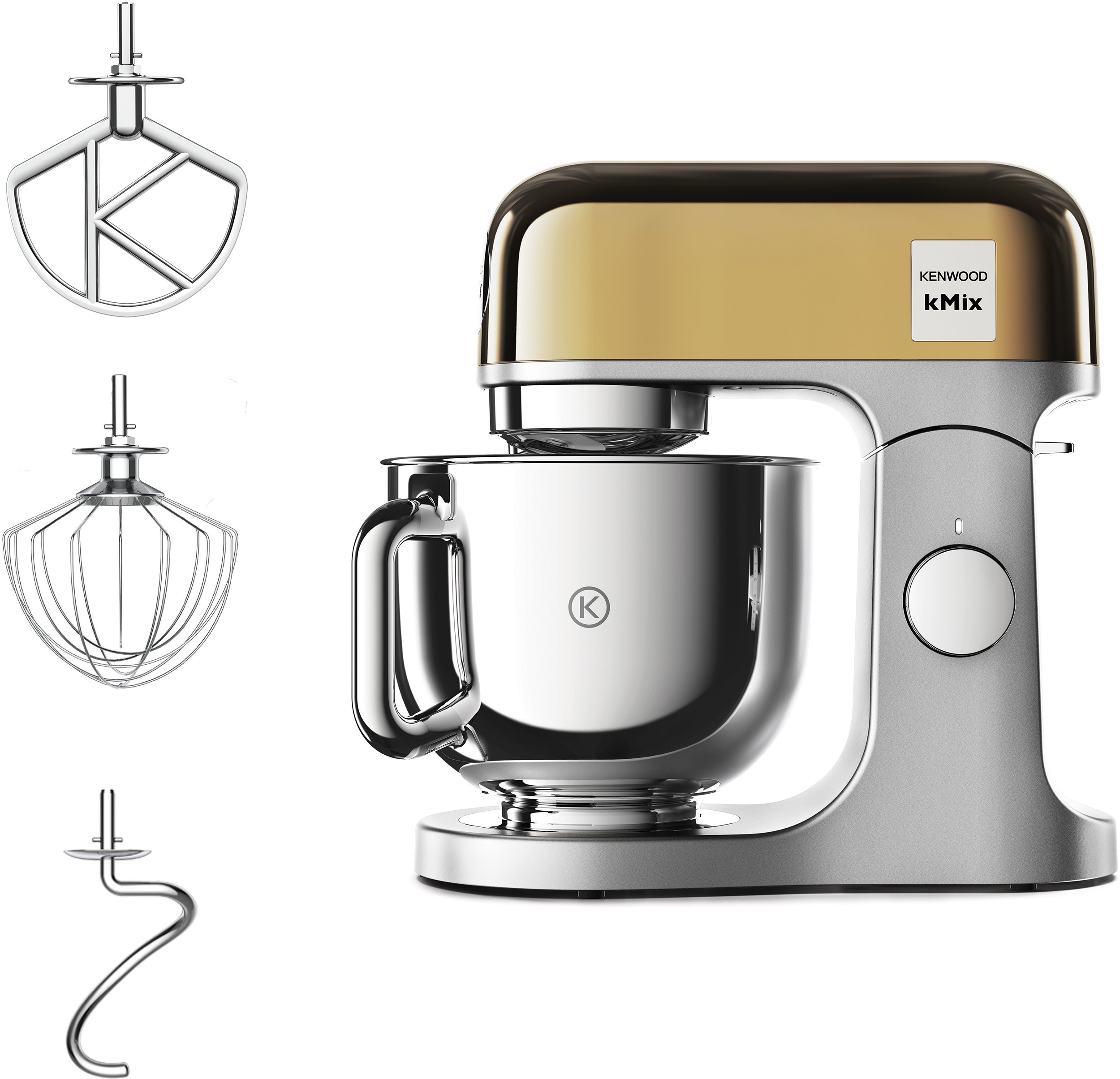 Robot pâtissier KENWOOD Kmix 1000W 5L Or - KMX760YG Robot pâtissier KENWOOD Kmix 1000W 5L Or - KMX760YG