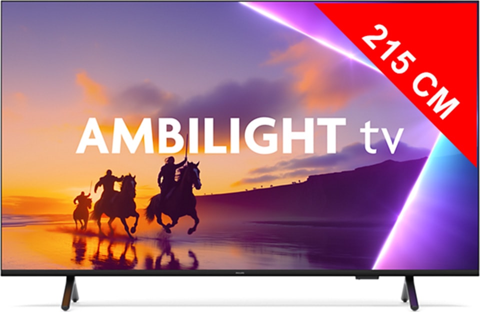 TV QLED 4K 215 cm PHILIPS 85" 4K 60Hz Noir 85PUS8500/12