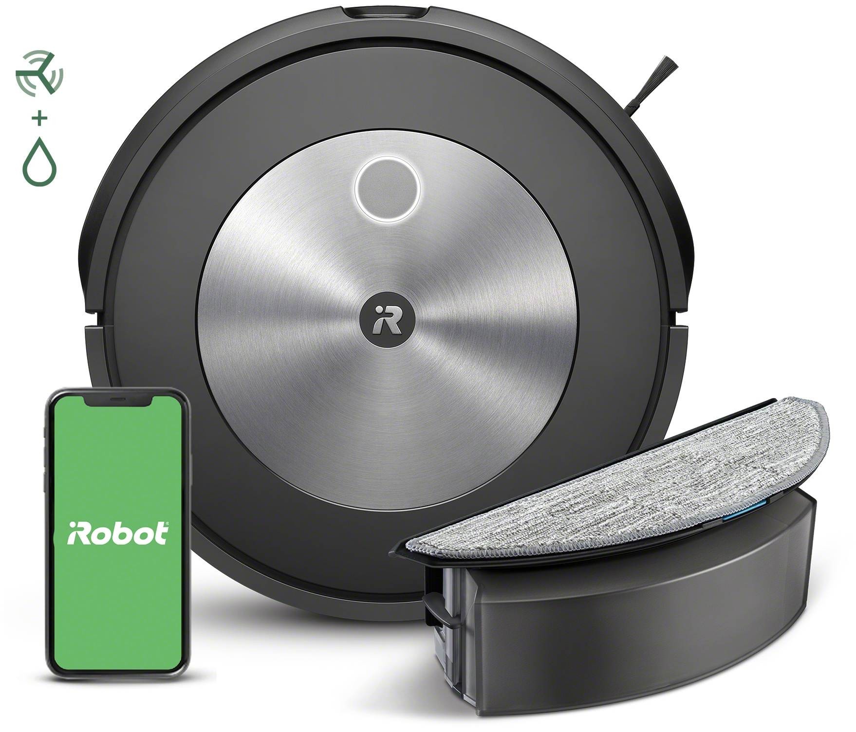 IROBOT Aspirateur robot Roomba Combo J5 - COMBOJ5