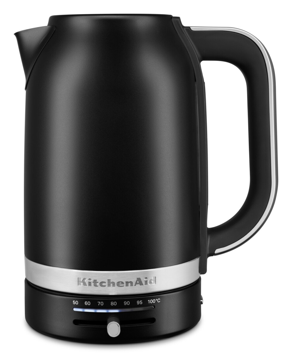 Bouilloire KITCHENAID Température réglable, 1,7L, 2400w, Noir 5KEK1701EBM