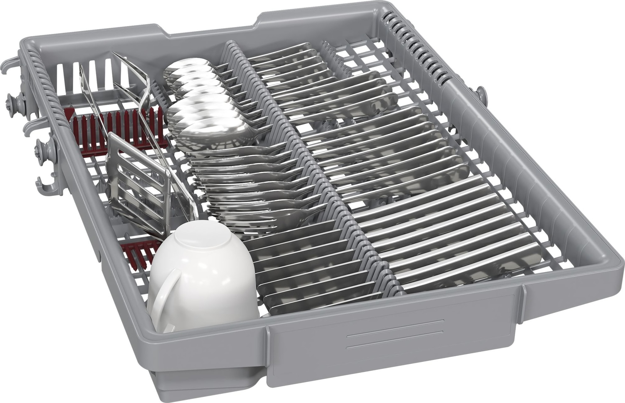 Lave vaisselle tout integrable 45 cm NEFF Porte à glissières Tiroir à couverts 42dB 10 couverts - S875EMX35E