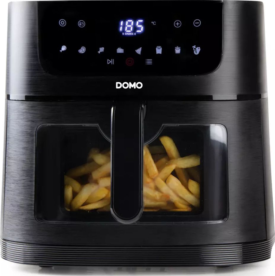Friteuse à air chaud DOMO AirFryer 8L 1800W 8 programmes Hublot DO543FR