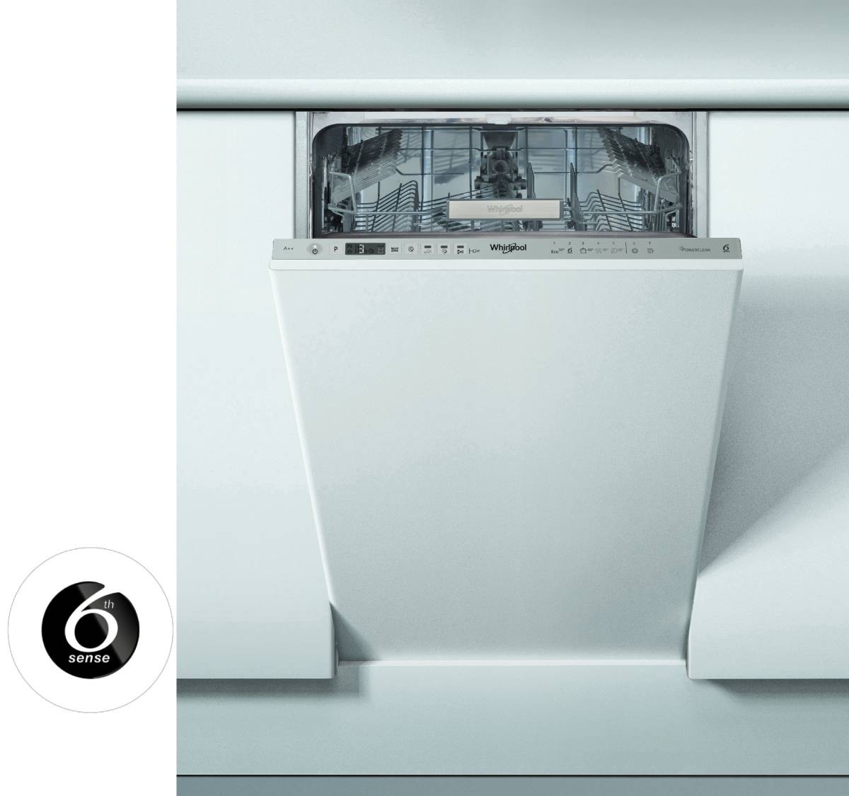 WHIRLPOOL Lave vaisselle tout integrable 45 cm  - WSIO3T223PEX