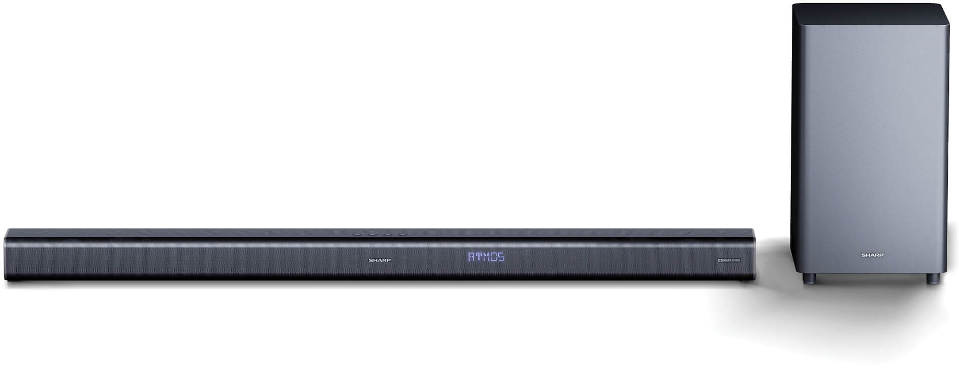 SHARP Barre de son 5.1.2 Dolby Atmos caisson de basses sans fil 760W HTSBW800 SHARP Barre de son 5.1.2 Dolby Atmos caisson de basses sans fil 760W HTSBW800