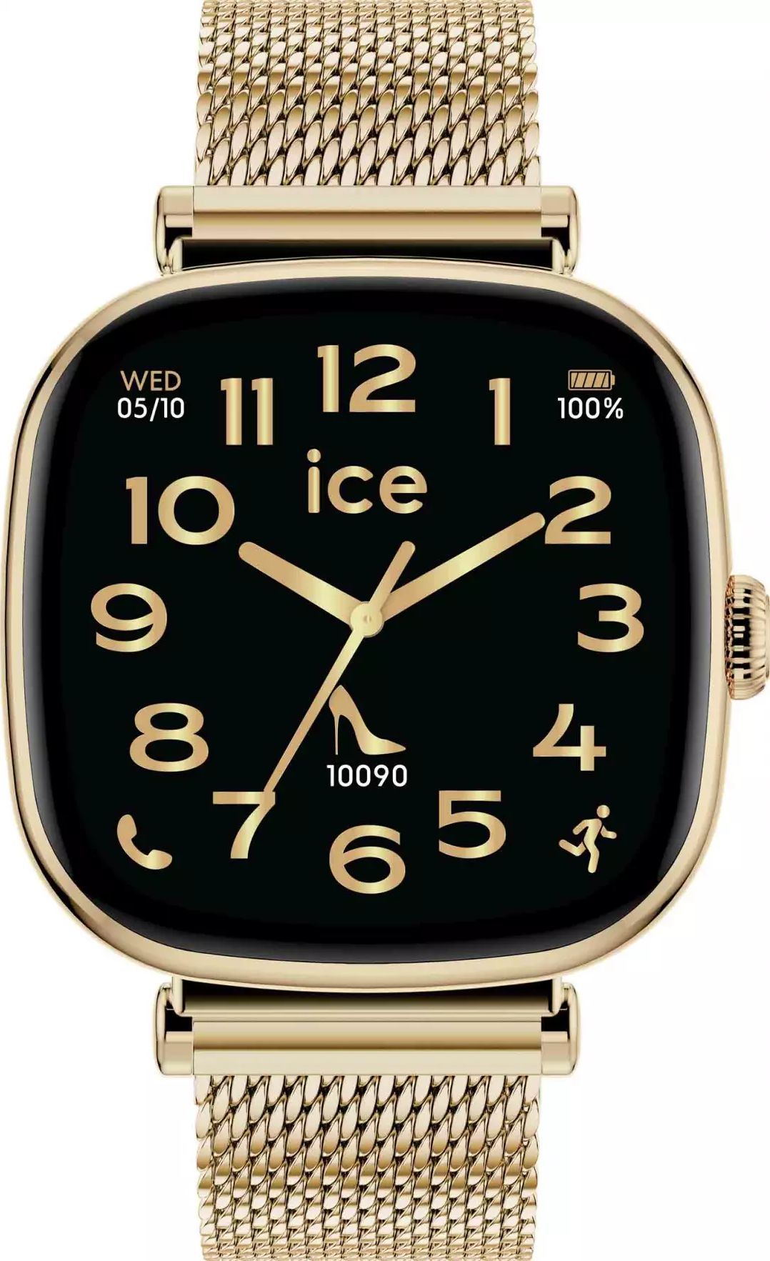 Montre connectée ICE WATCH Ice Smart SQ 2.0 37mm Bluetooth Or ICESMARTSQ2GOLDMILAN