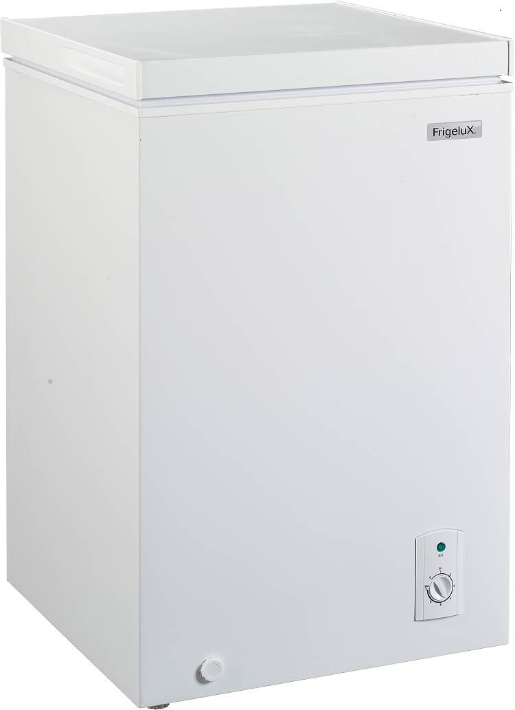 Congélateur coffre FRIGELUX , Froid Statique, 100L, Blanc - CCO100BE