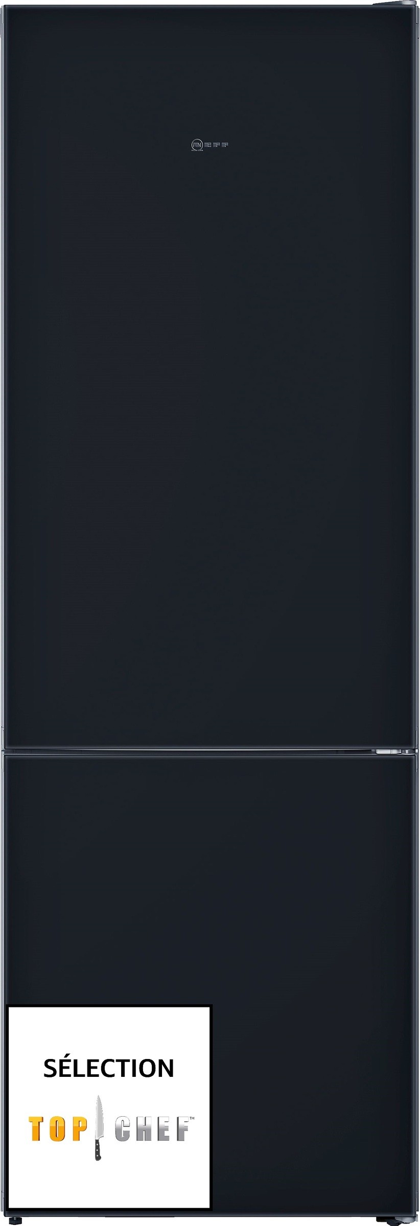 Réfrigérateur congélateur bas NEFF N70 No Frost 438L Noir - KG7493BD0
