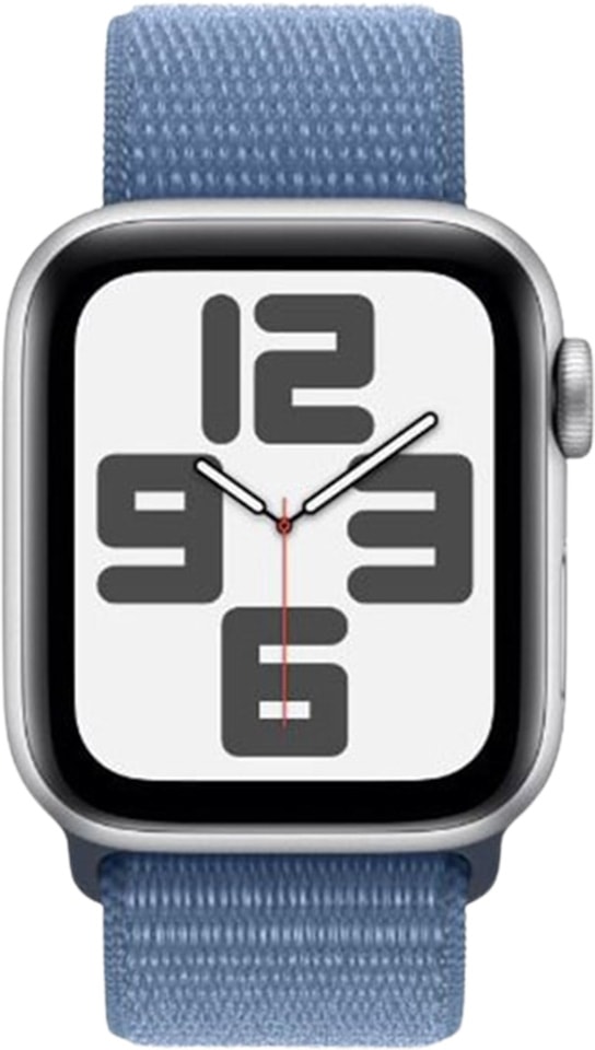 Montre connectée APPLE Watch SE GPS + Cellular 44 mm Aluminium argent - WATCHSE-MRGJ3QF-2023