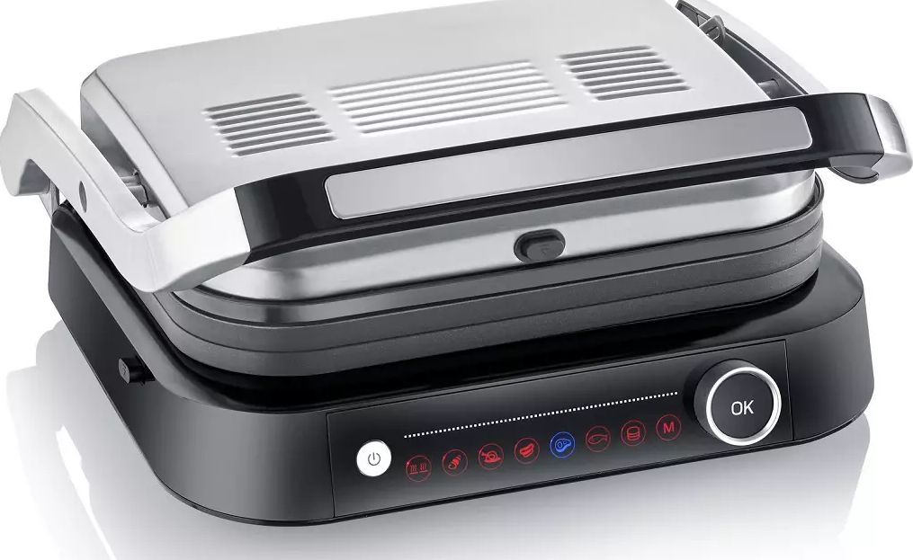 Grill viandes SEVERIN 31.3x24.5cm Gris KG2395