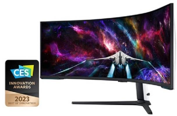 Ecran PC Gamer 57 pouces incurvé SAMSUNG  - LS57CG952NUXEN