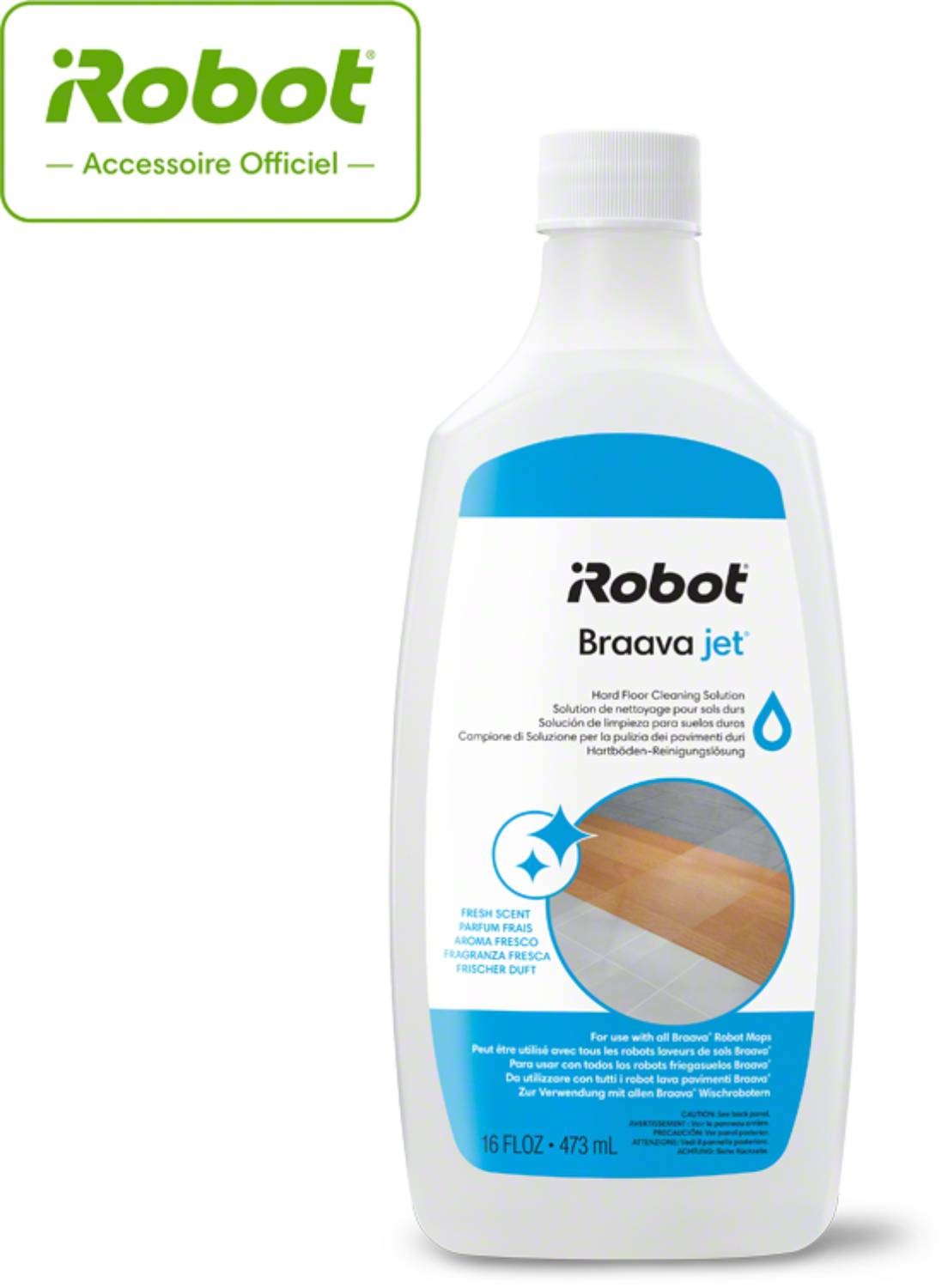 IROBOT Accessoire aspirateur Solution de nettoyage parfumée Irobot Braava - 4632819
