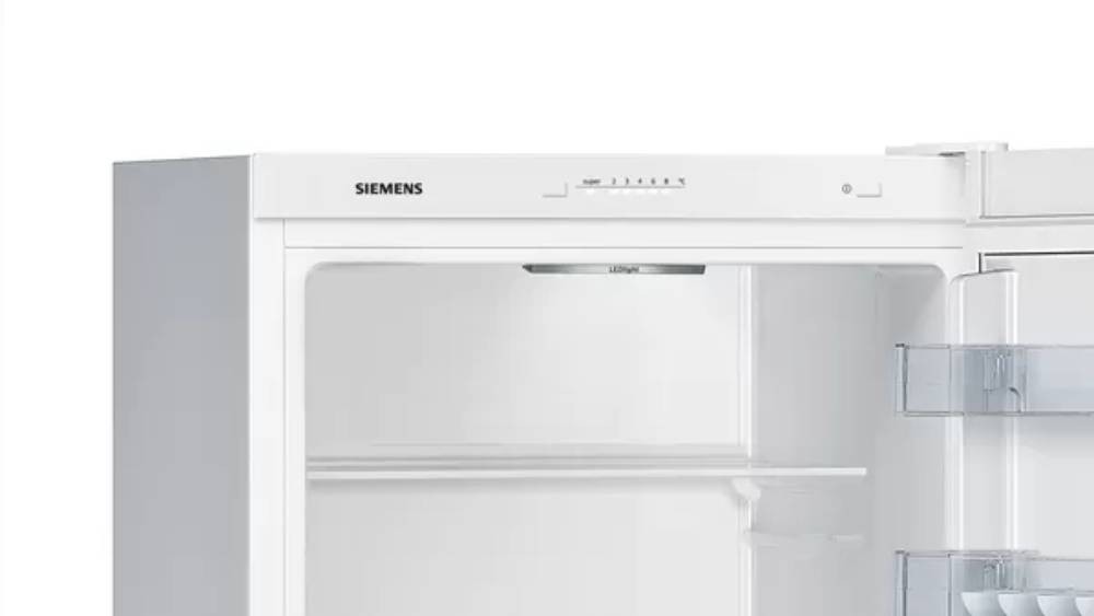 SIEMENS Réfrigérateur congélateur bas IQ300 LowFrost 214L Blanc - KG36VVWEA
