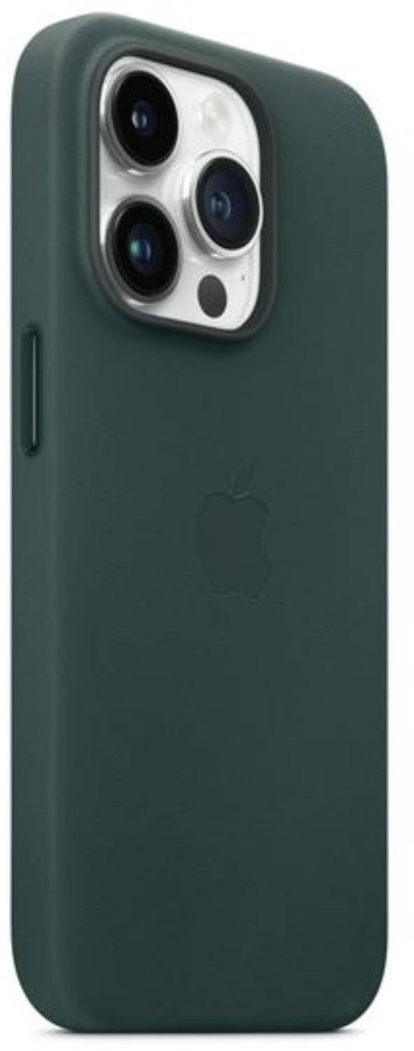 Coque iPhone APPLE 14 Pro cuir vert - MPPH3ZM/A
