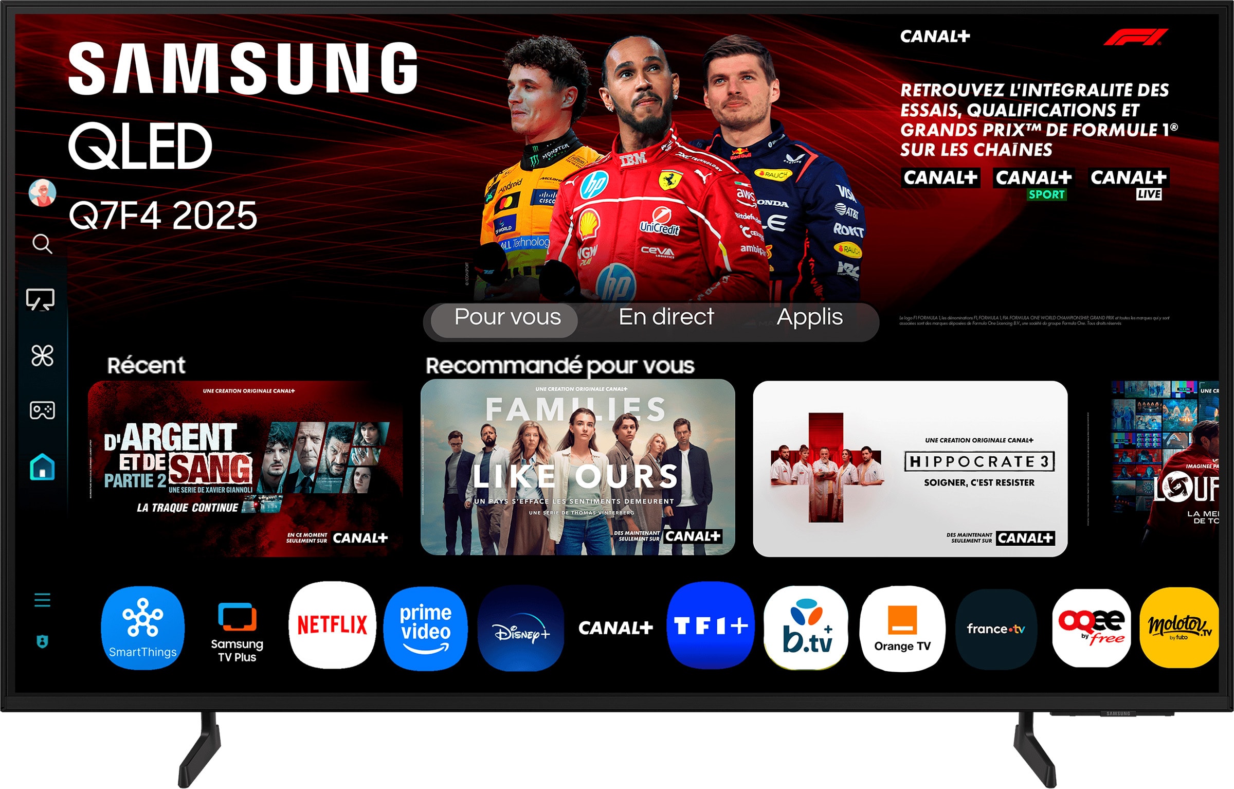 TV QLED 4K 189 cm SAMSUNG - TQ75Q7F4A TV QLED 4K 189 cm SAMSUNG - TQ75Q7F4A