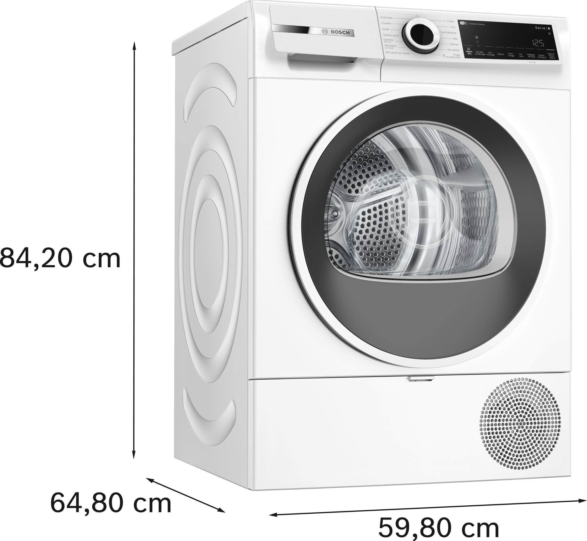 Sèche-linge pompe à chaleur BOSCH  - WQJ23202FR