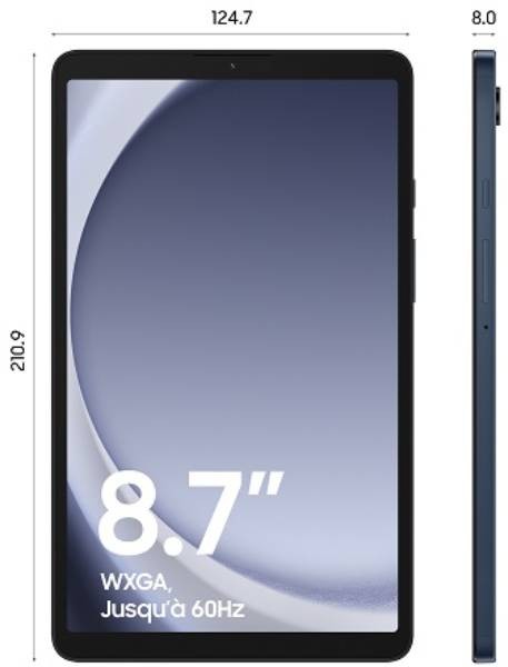 Tablette tactile SAMSUNG Galaxy Tab A9 WiFi 128go Bleu - SM-X110NDBEEUB Tablette tactile SAMSUNG Galaxy Tab A9 WiFi 128go Bleu - SM-X110NDBEEUB