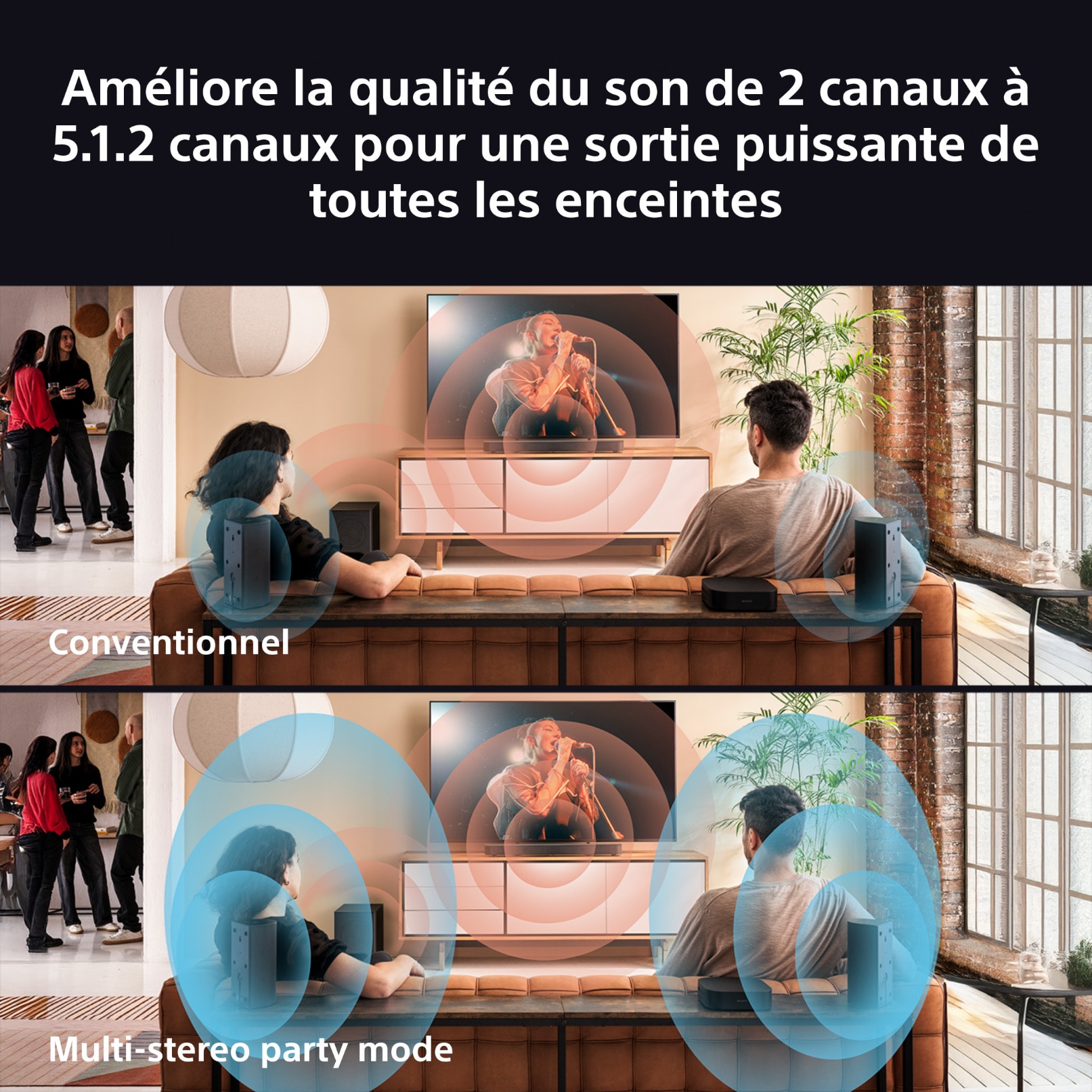 Barre de son SONY - HTS60 Barre de son SONY - HTS60