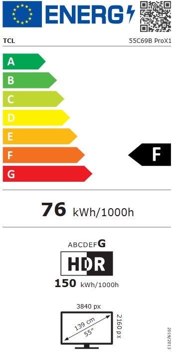 TV QLED 4K 139 cm TCL - 55C69BPRO TV QLED 4K 139 cm TCL - 55C69BPRO
