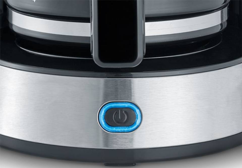 Cafetière SEVERIN à filtre, 1,4L, Inox - KA4825