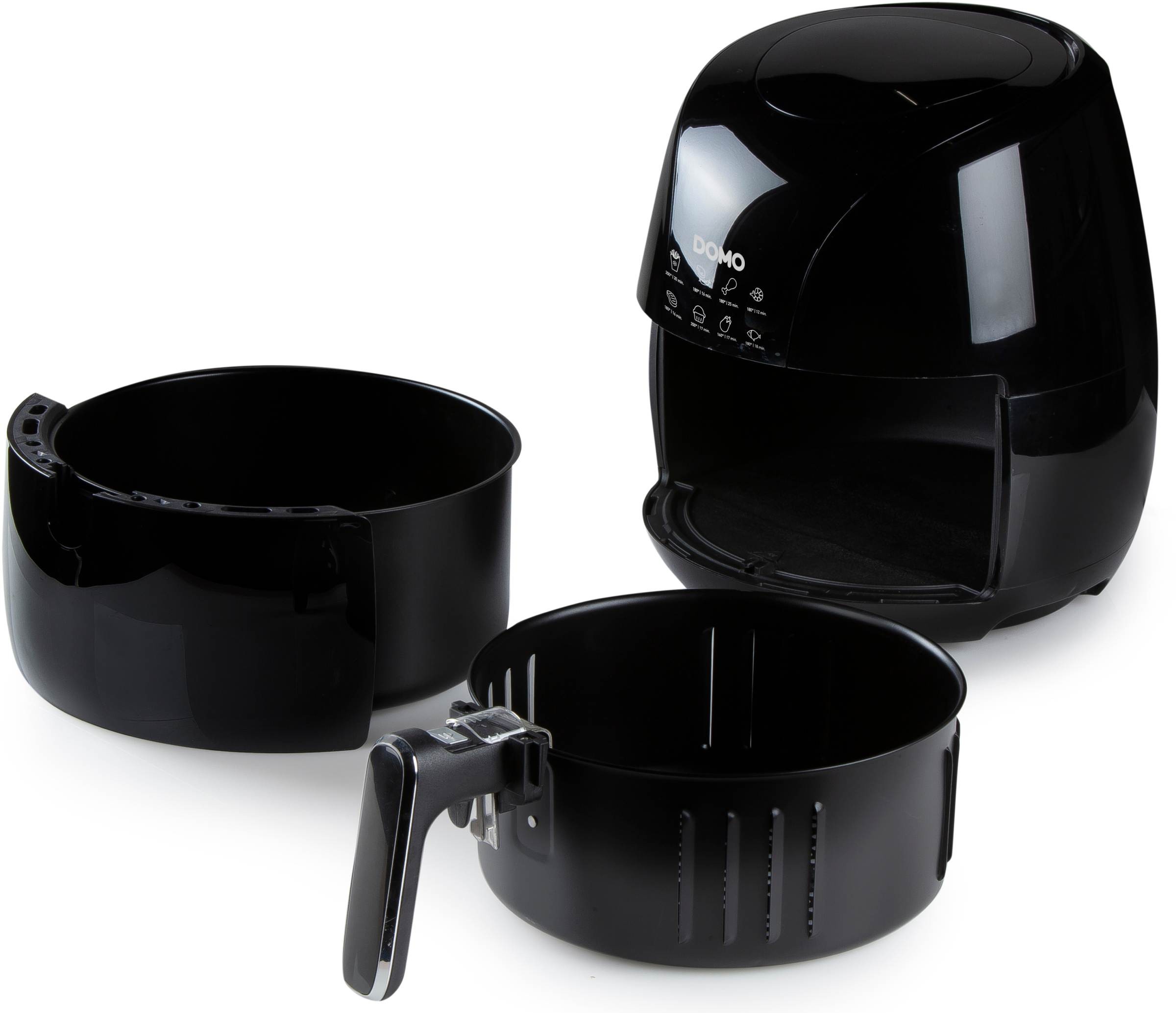 Friteuse à air chaud DOMO Air Fryer 2000W 5L - DO533FR Friteuse à air chaud DOMO Air Fryer 2000W 5L - DO533FR