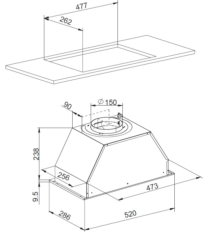 Groupe filtrant AIRLUX  - AHF545SI