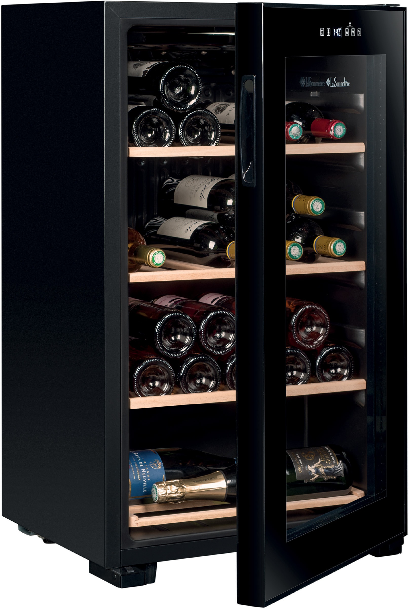 Cave à vin de service LA SOMMELIERE ,36 bouteilles - LS36BLACK