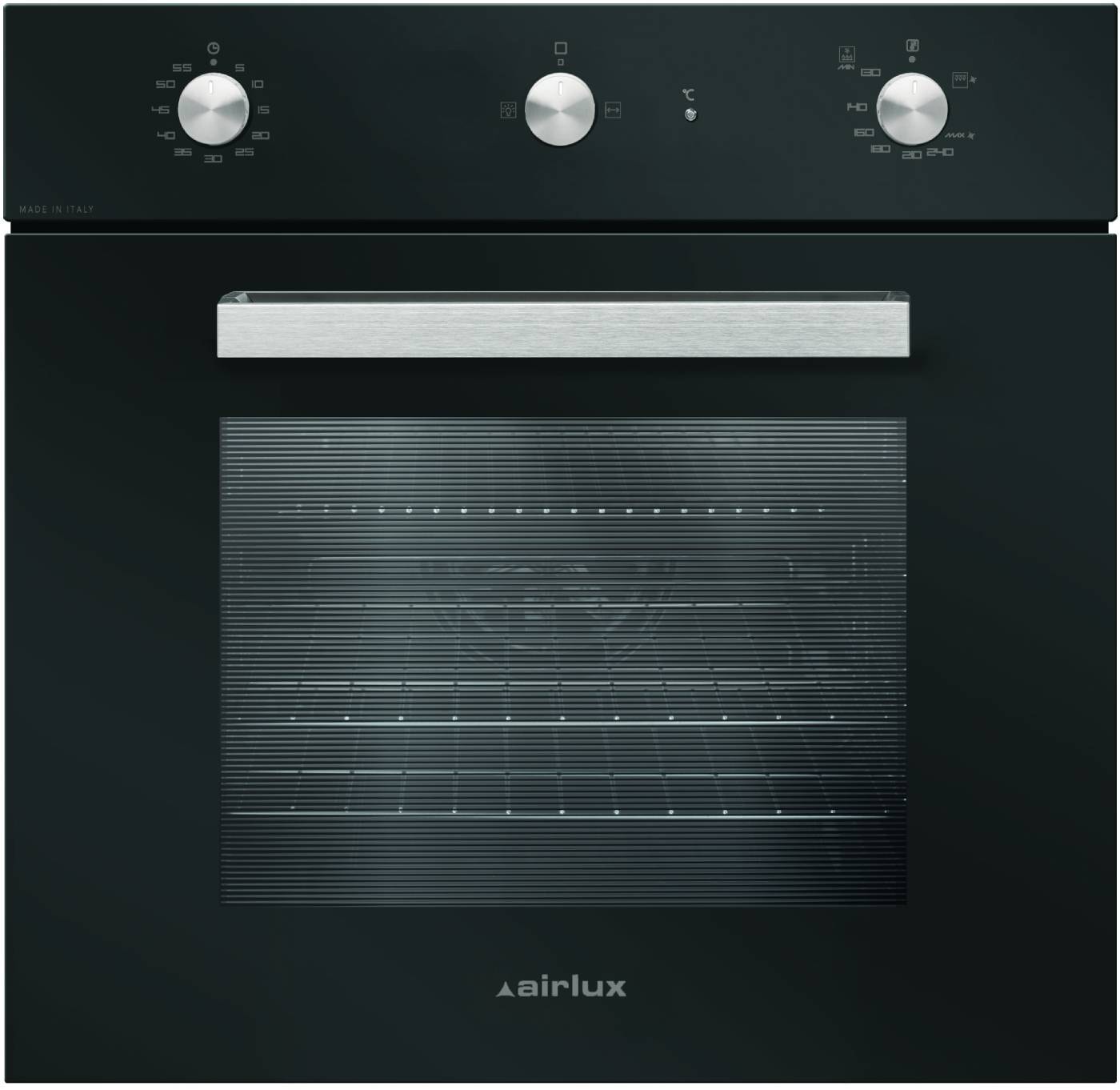 Four encastrable catalyse AIRLUX Chaleur brassée 60L Noir AFSCW21BKN