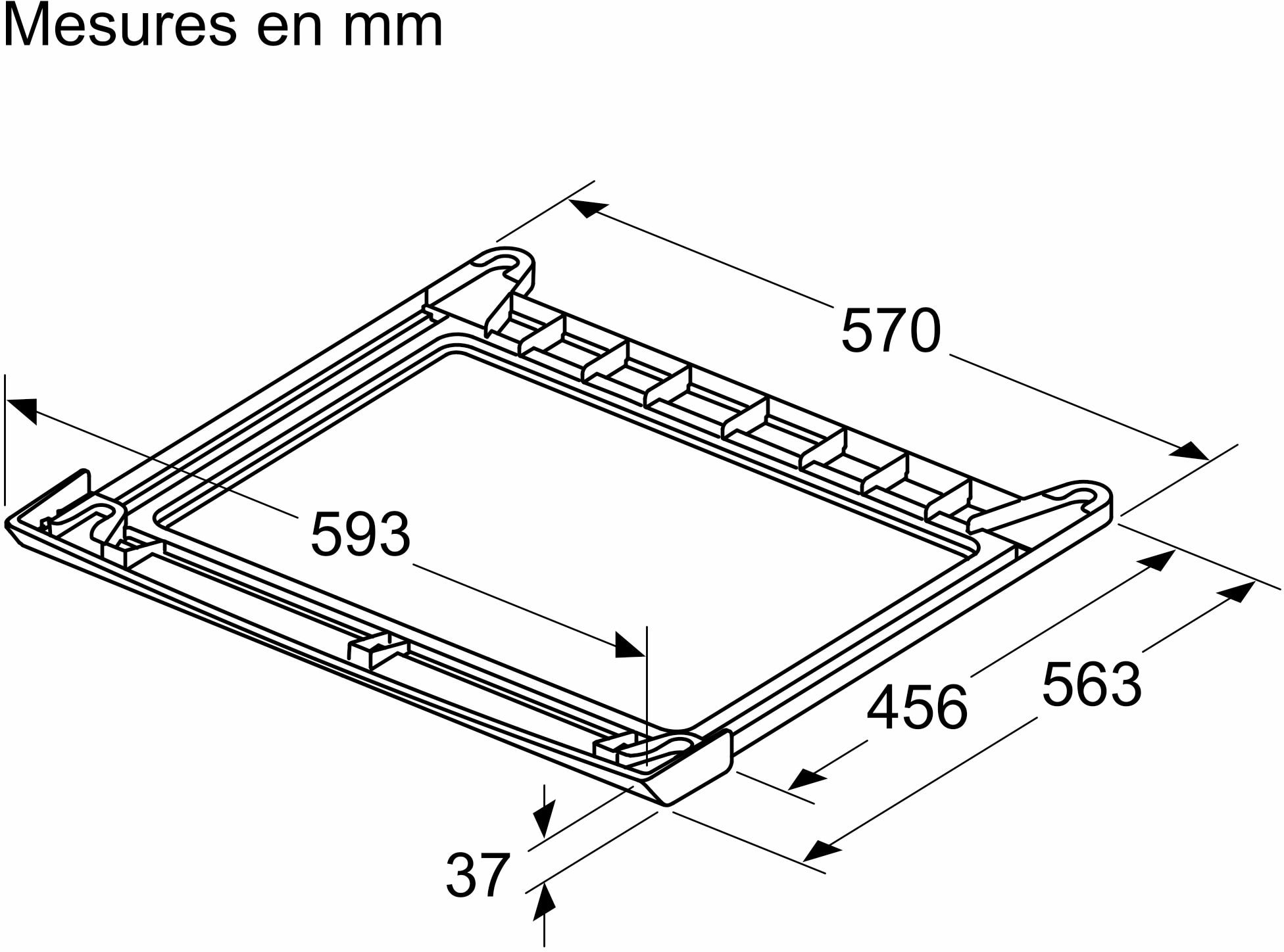 Kit de superposition BOSCH Lave-linge Sèche-linge 60cm - WTZ27510