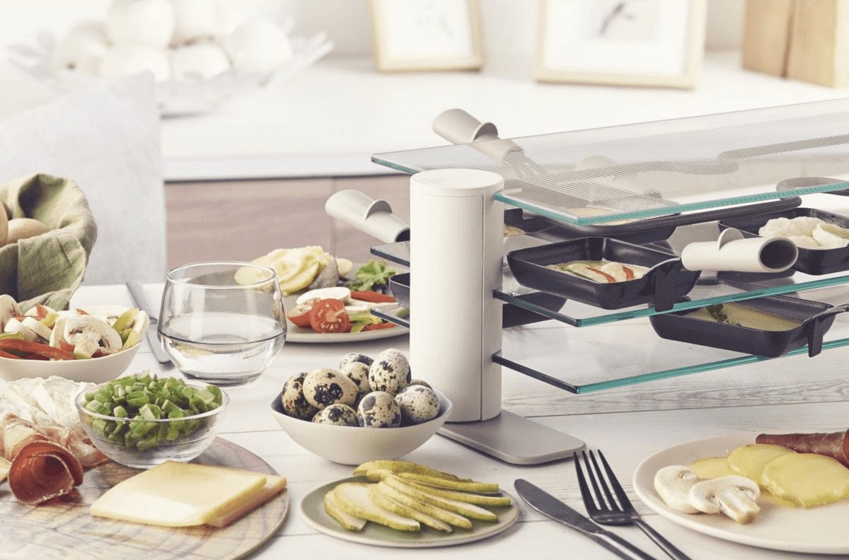 Raclette Multifonction LAGRANGE 10 personnes Transparence Mineral - 009908 Raclette Multifonction LAGRANGE 10 personnes Transparence Mineral - 009908