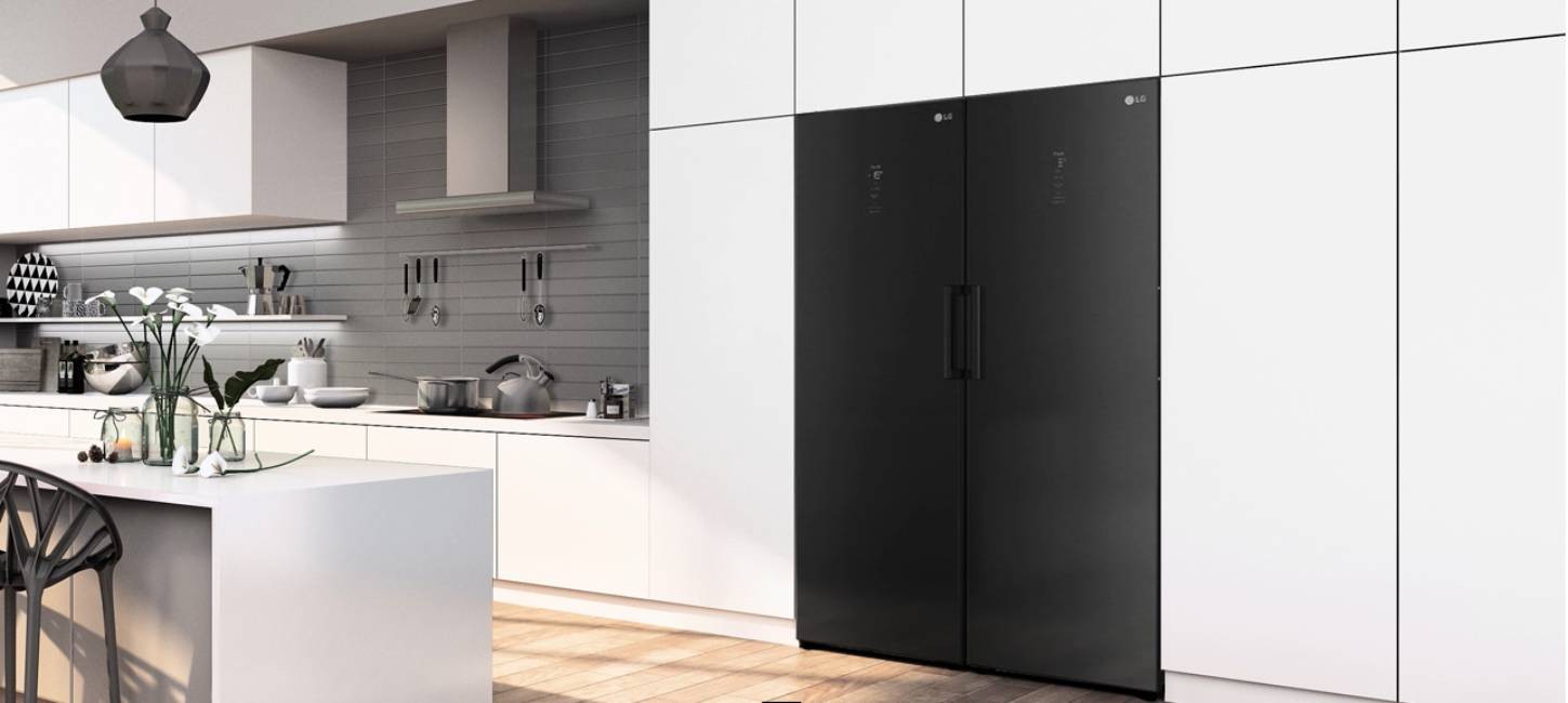 Congélateur armoire LG Total No Frost 324L Noir - GFM61MCCSD Congélateur armoire LG Total No Frost 324L Noir - GFM61MCCSD