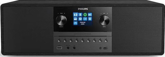 Micro chaîne hifi PHILIPS CD DAB+ Wi-Fi Bluetooth USB 50W Noir TAM6805/10