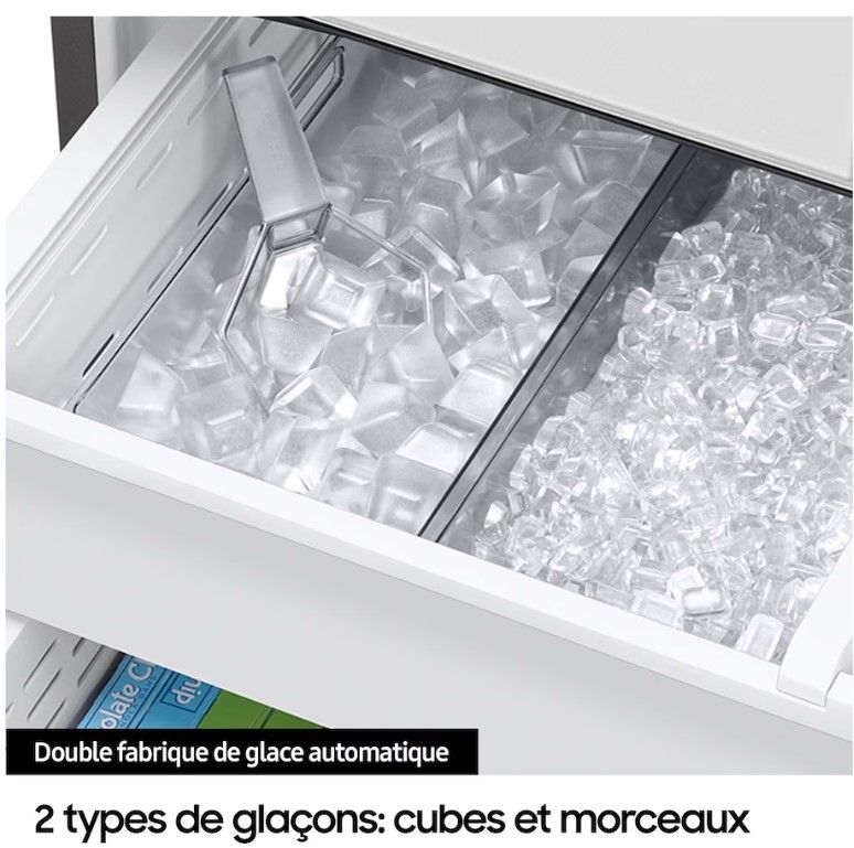 Réfrigérateur américain SAMSUNG 674L No Frost Noir - RF24BB620EB1
