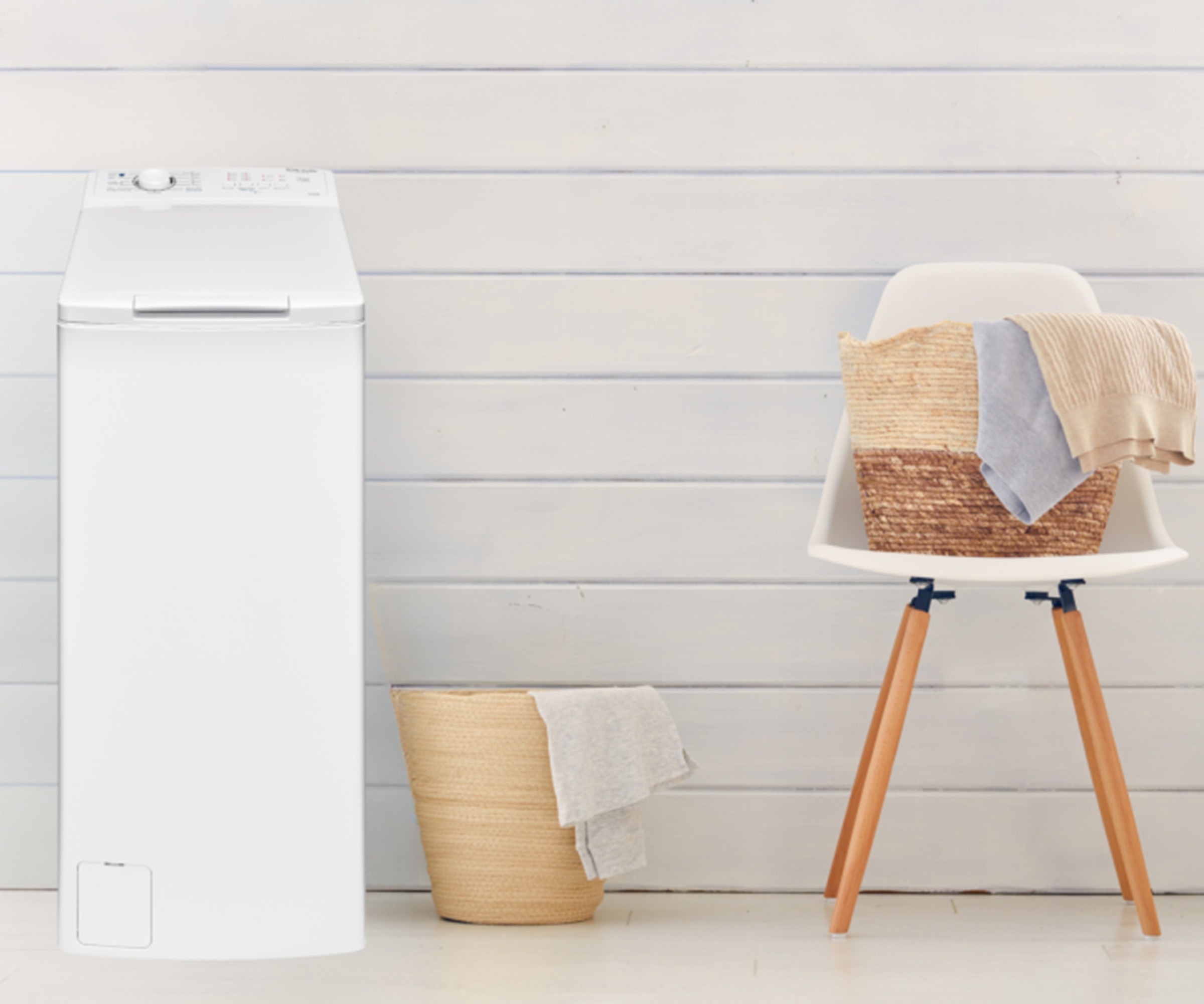 Lave linge Top VEDETTE , 1300trs/mn, 8kg, Blanc - TV3803Q