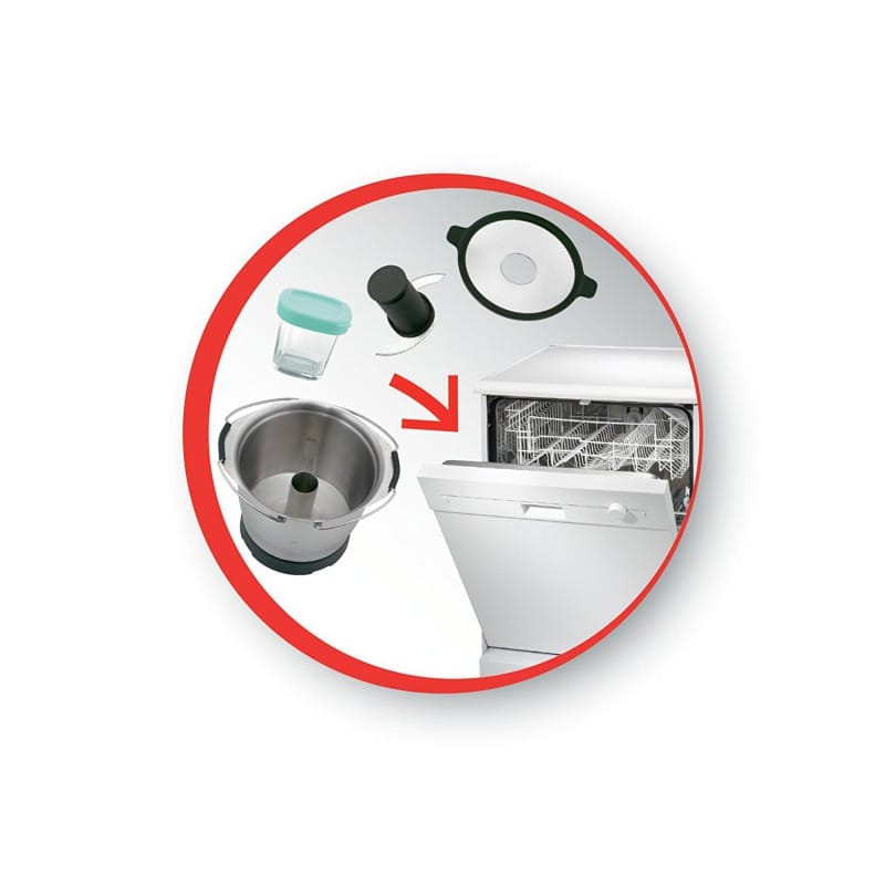 Accessoire robot MOULINEX Mini-cuve COMPANION XF387E10 + 4 pots bébé - XF387E10 Accessoire robot MOULINEX Mini-cuve COMPANION XF387E10 + 4 pots bébé - XF387E10