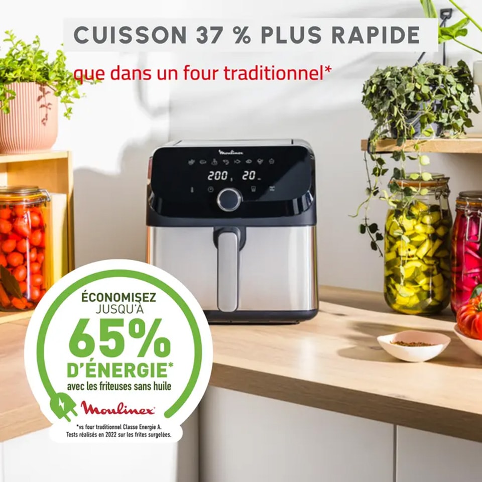 Friteuse à air chaud MOULINEX - EZ855D20 Friteuse à air chaud MOULINEX - EZ855D20