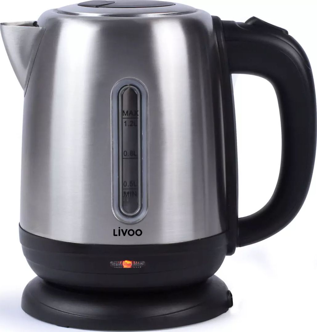 Bouilloire LIVOO Sans fil 1,2L 1630W Gris DOD182