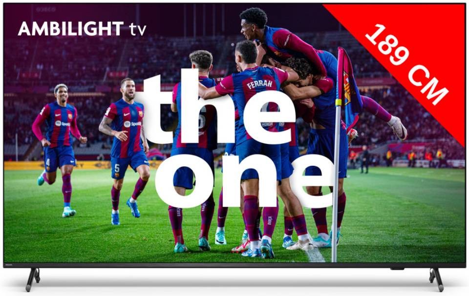 PHILIPS TV LED 4K 189 cm The One Ambilight 120Hz 75" 75PUS8808/12 PHILIPS TV LED 4K 189 cm The One Ambilight 120Hz 75" 75PUS8808/12