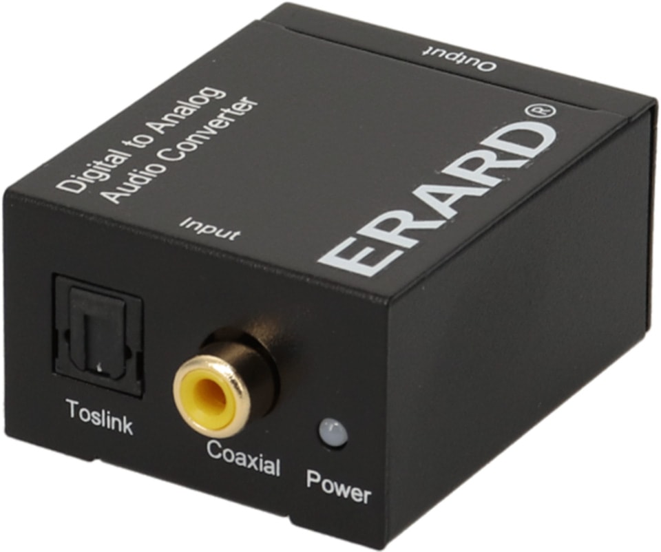 DAC Audio ERARD Optique Coaxial Noir 1905