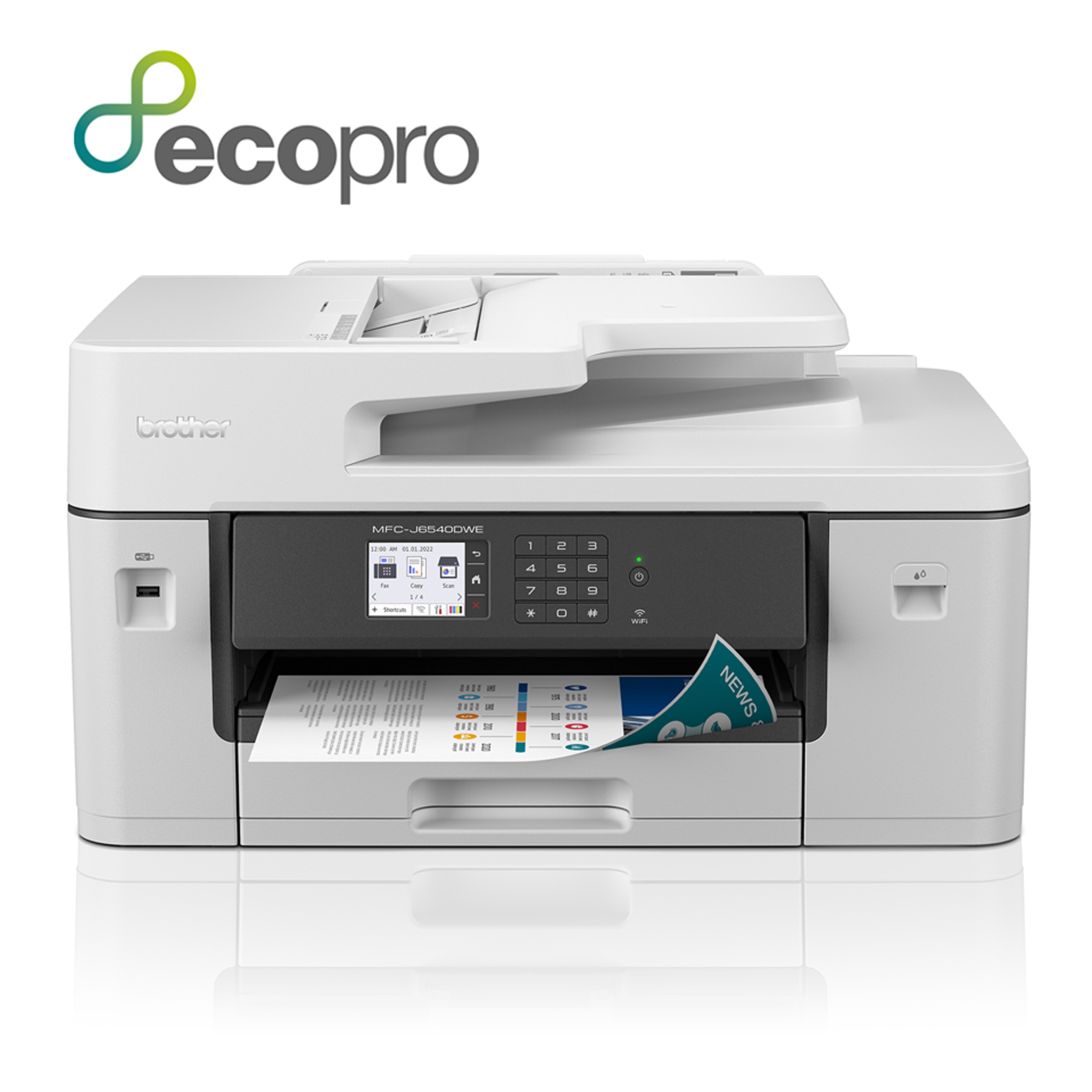 Imprimante multifonction jet d'encre BROTHER - MFCJ6540DWERE1 Imprimante multifonction jet d'encre BROTHER - MFCJ6540DWERE1