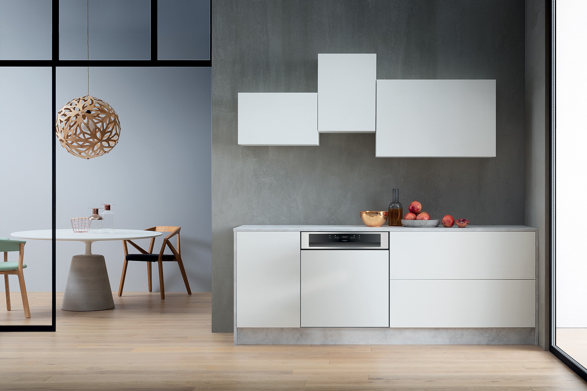 WHIRLPOOL Lave vaisselle integrable 60 cm 8 programmes 14 couverts WHIRLPOOL Lave vaisselle integrable 60 cm 8 programmes 14 couverts