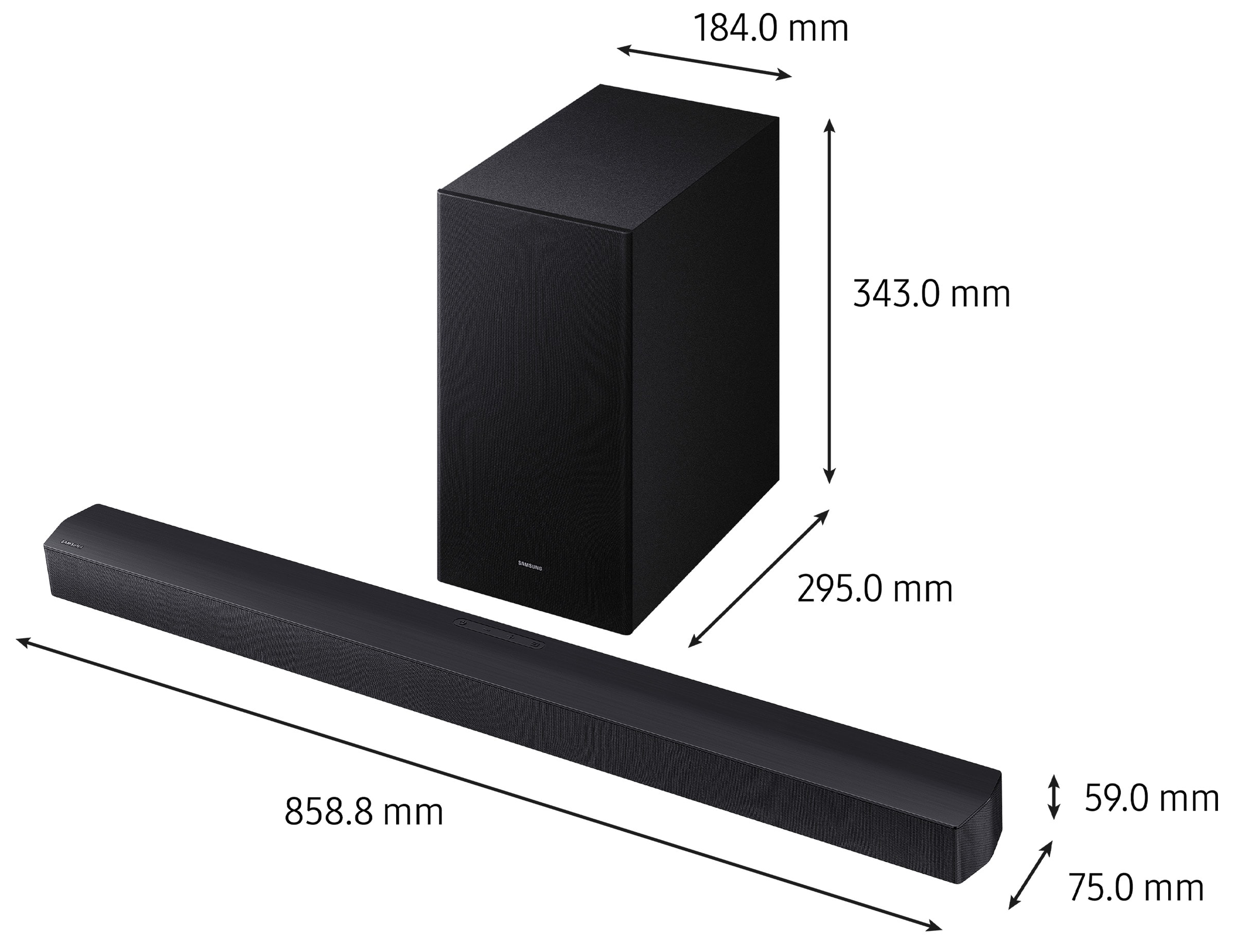 Barre de son SAMSUNG  - HW-B460F