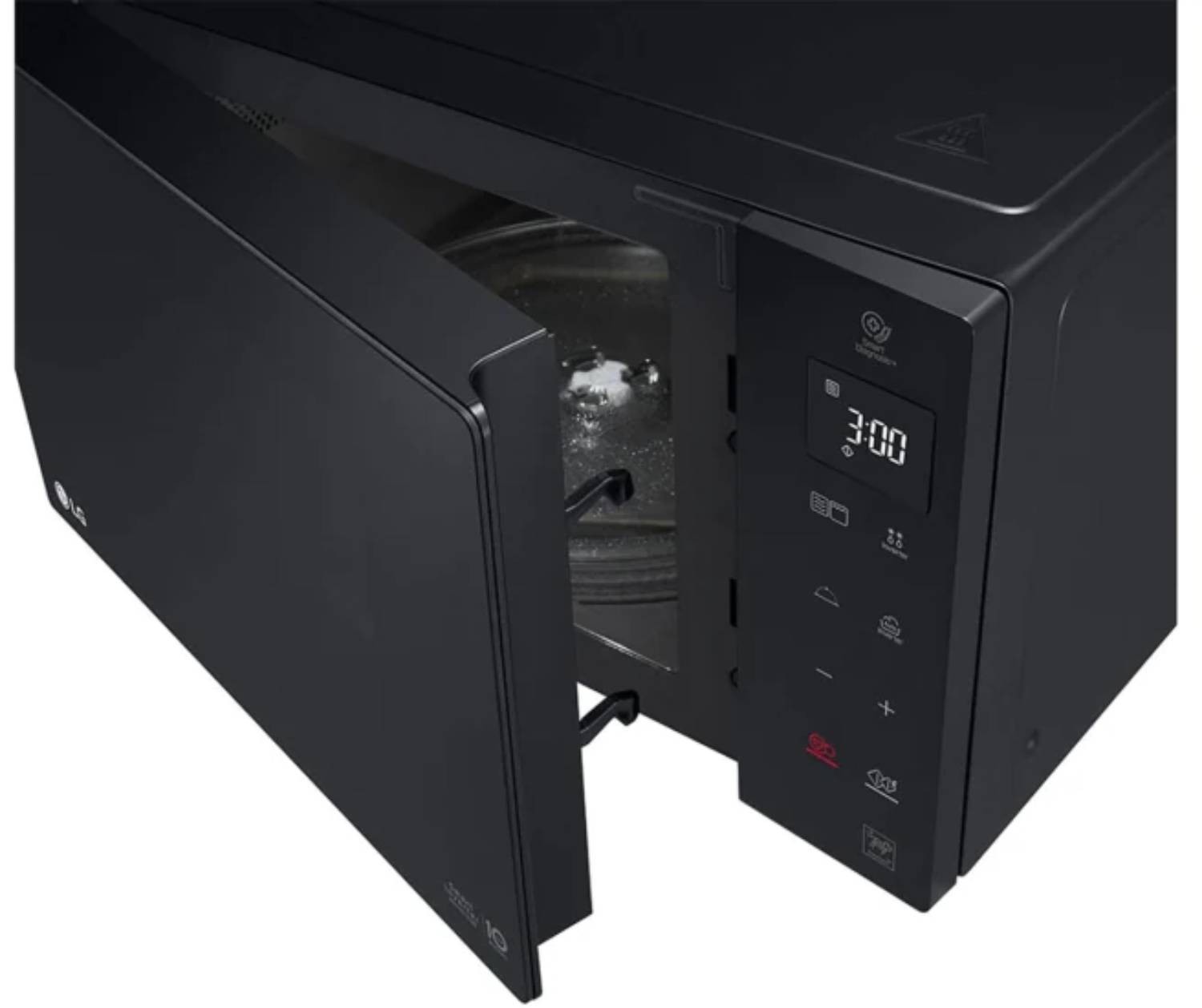 LG Micro ondes Grill 1000W 25L Noir - MH6535GDS