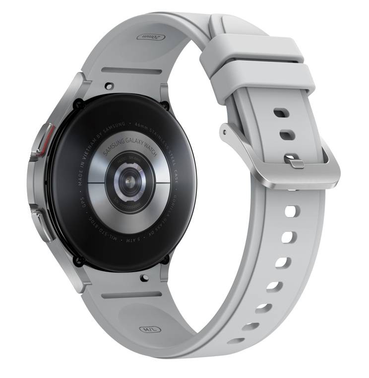 Montre connectée SAMSUNG Galaxy Watch4 Classic 46mm Argent 4G - SM-R895FZSAXEF