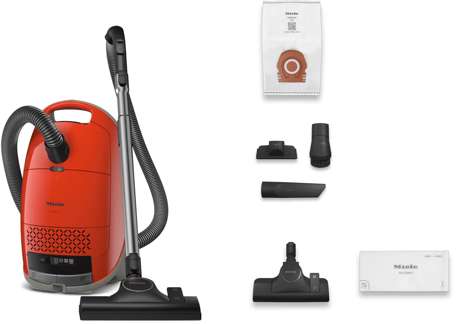 Aspirateur traîneau MIELE  - GUARDM1ROUGETERRACO