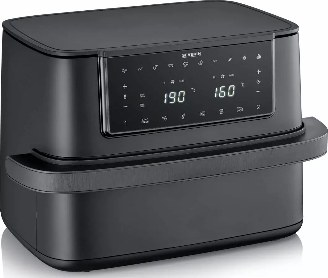 Friteuse à air chaud SEVERIN AirFryer 9L 2600W Sync Cook FR2490